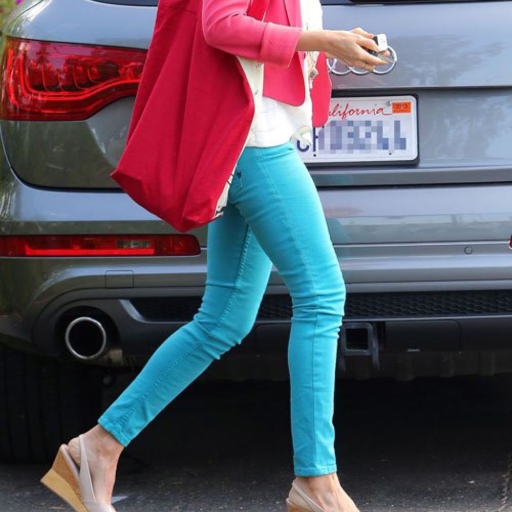 sanctuary Denim Charmer Turquoise Jeans